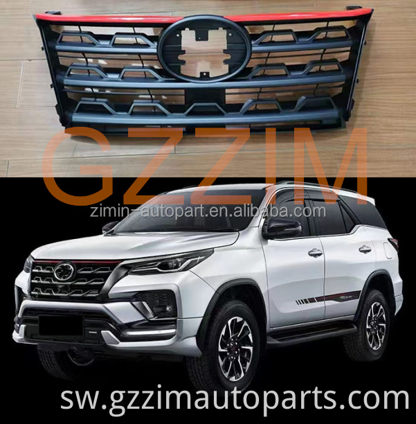 New Ariival plastic front TR D sport grille For Fortuner 2021 year